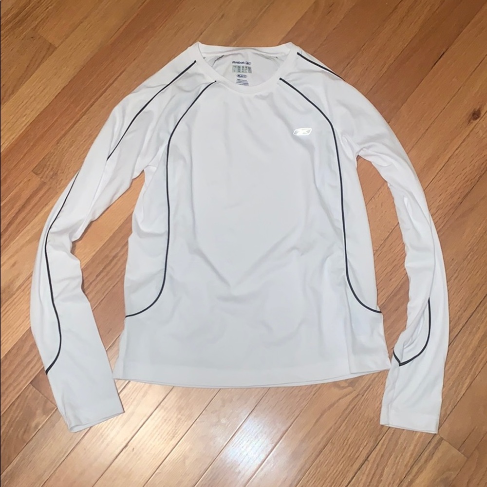 Reebok Play Dry Long Sleeve Exercise Top